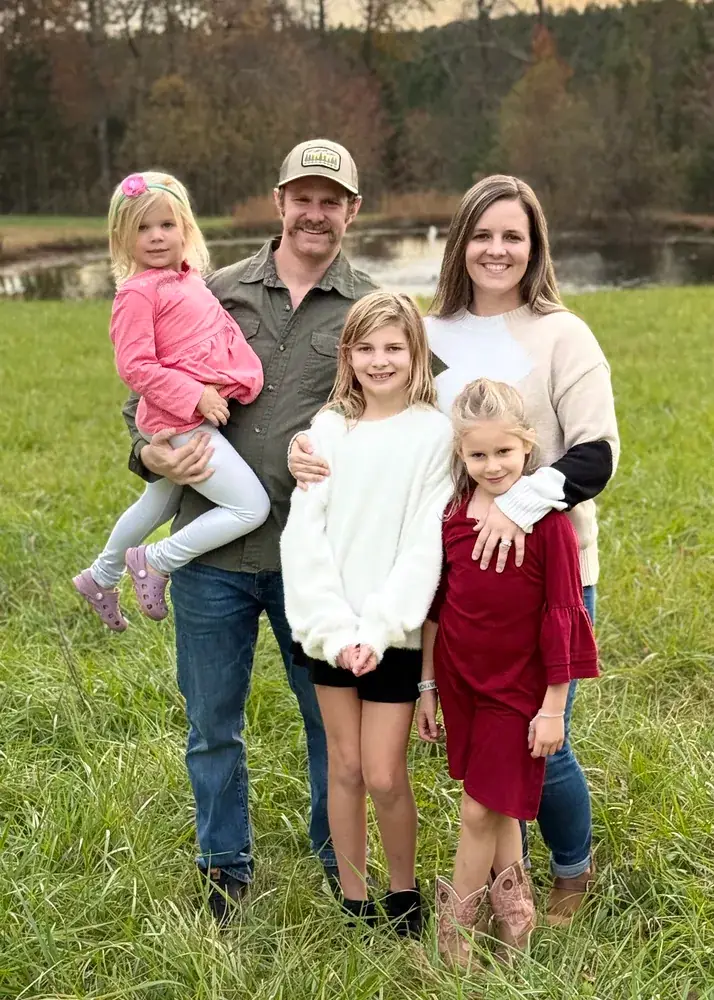 Jeff Blankfield and his family — owner of Living Waters Pro Wash in Denver, NC